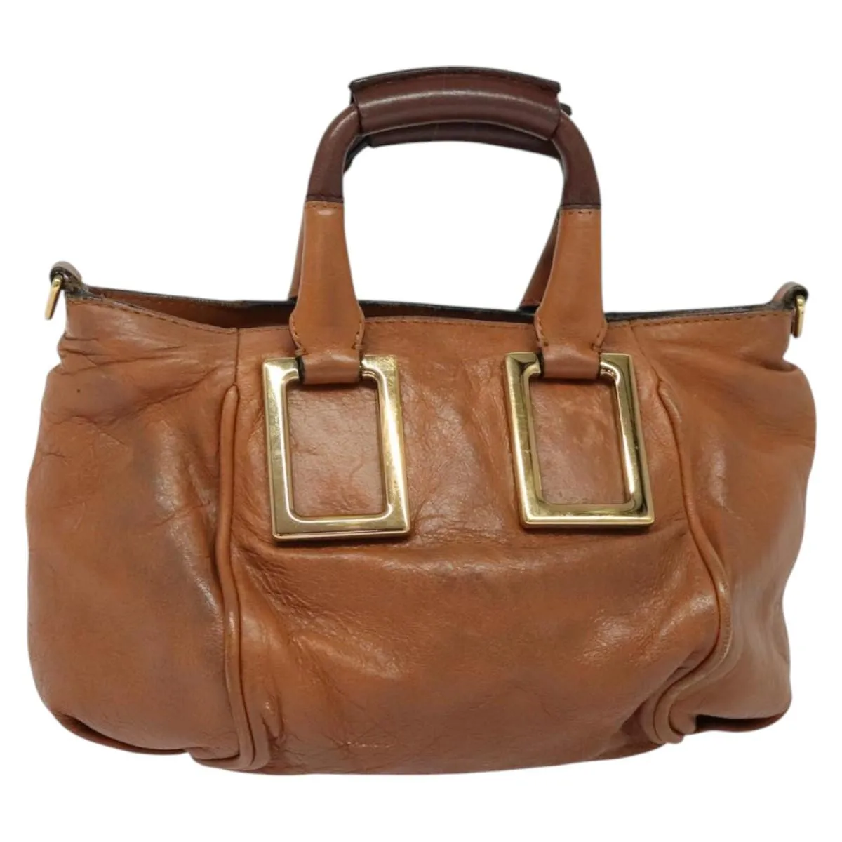 Chlo Ethel Leather Handbag (Pre-Owned)
