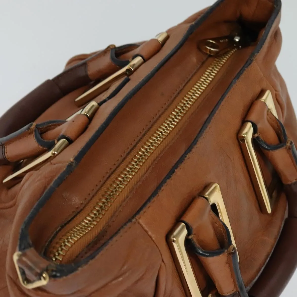 Chlo Ethel Leather Handbag (Pre-Owned)