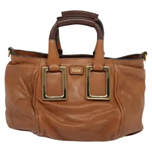 Chlo Ethel Leather Handbag (Pre-Owned)
