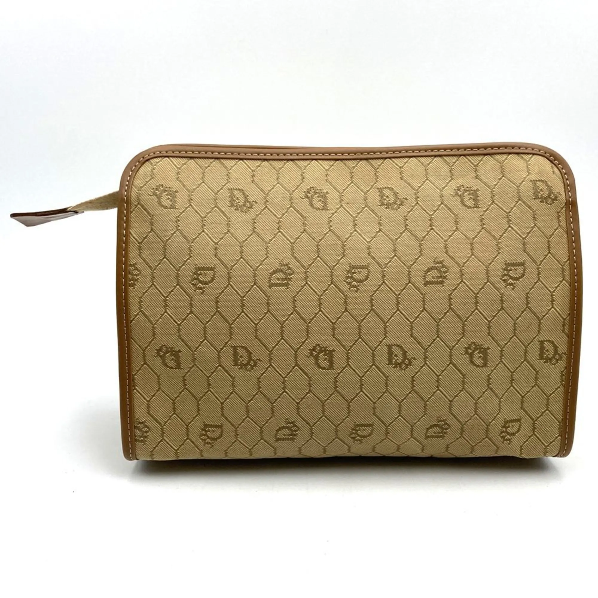 Christian Dior Canvas Clutch Bag (Pre-Owned)