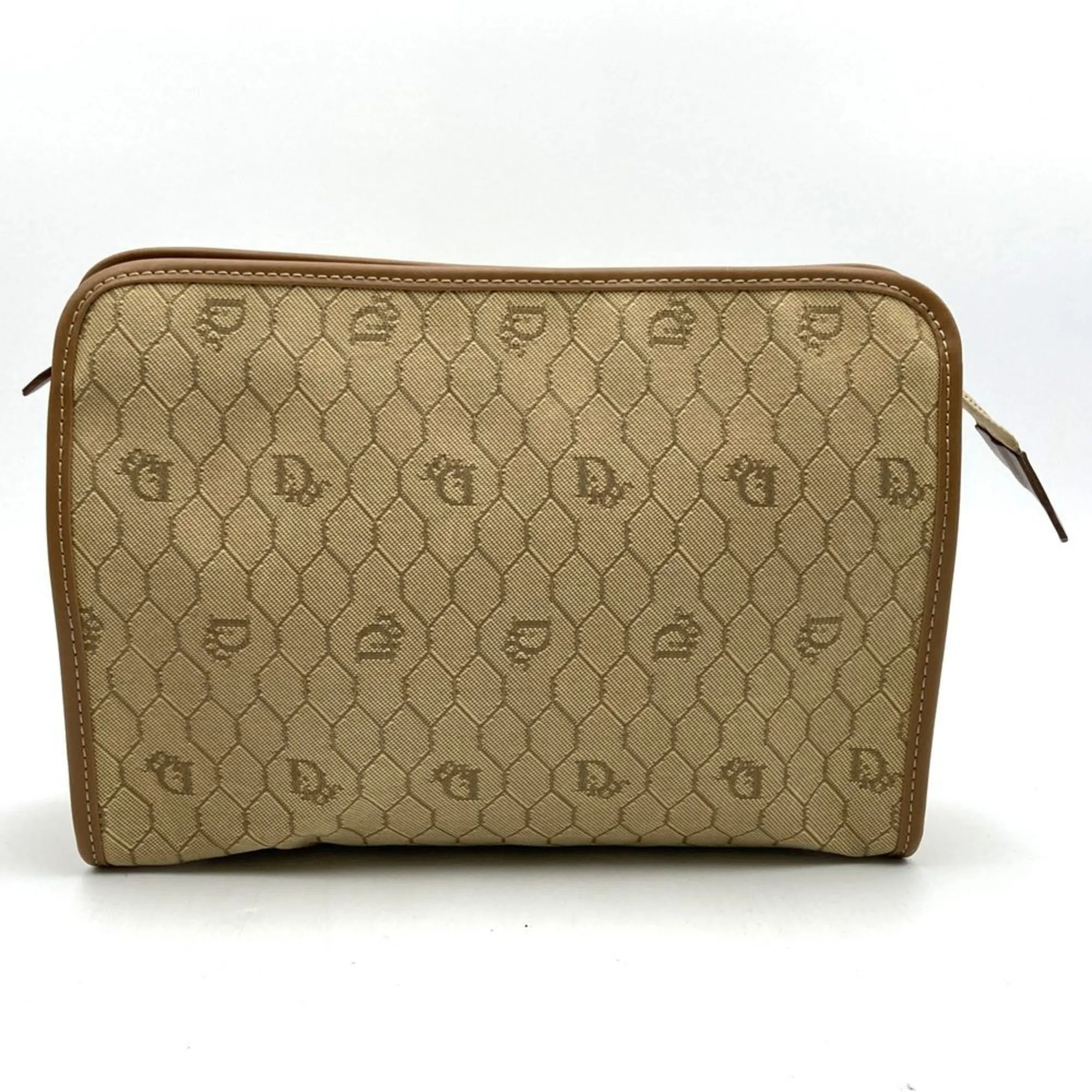 Christian Dior Canvas Clutch Bag (Pre-Owned)