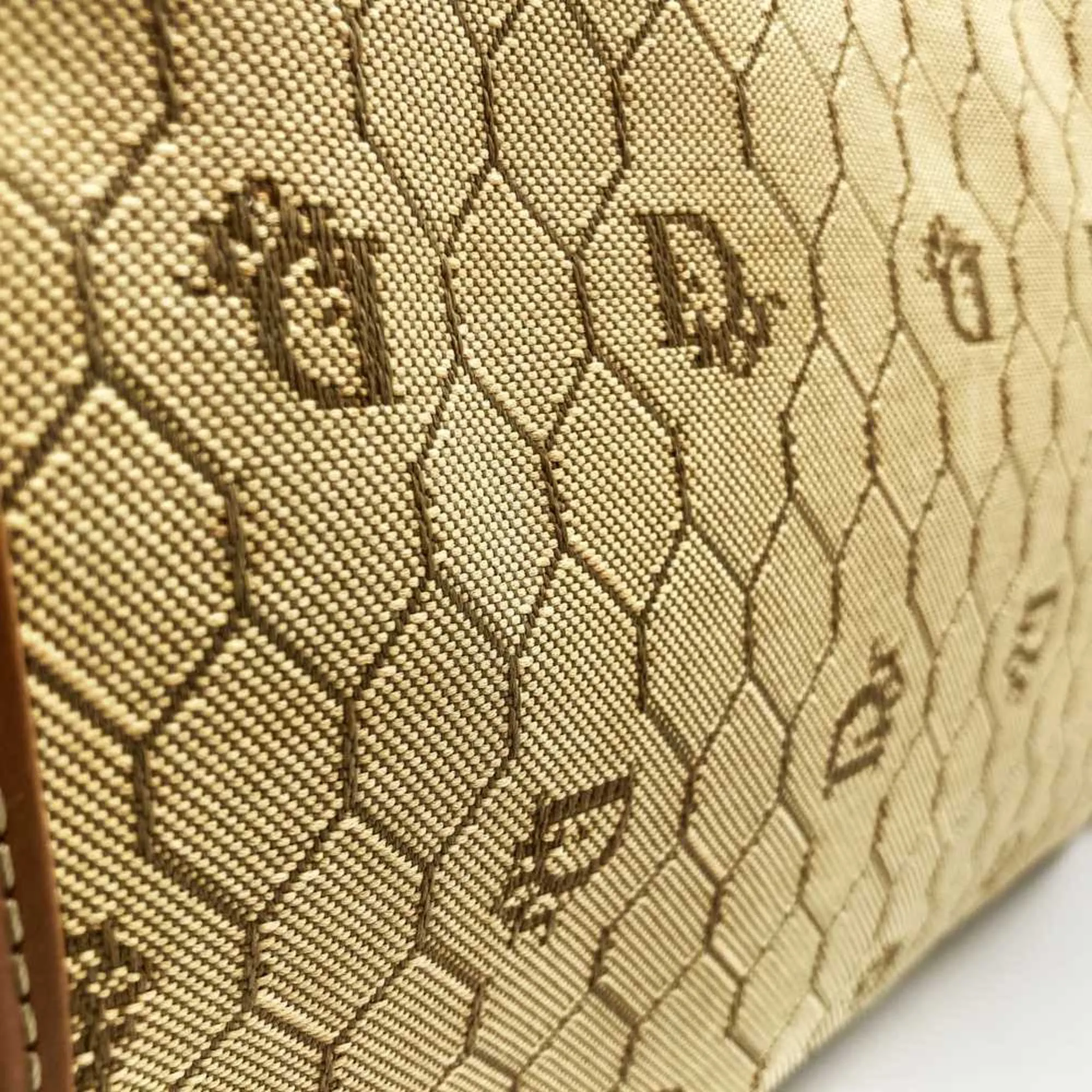 Christian Dior Canvas Clutch Bag (Pre-Owned)