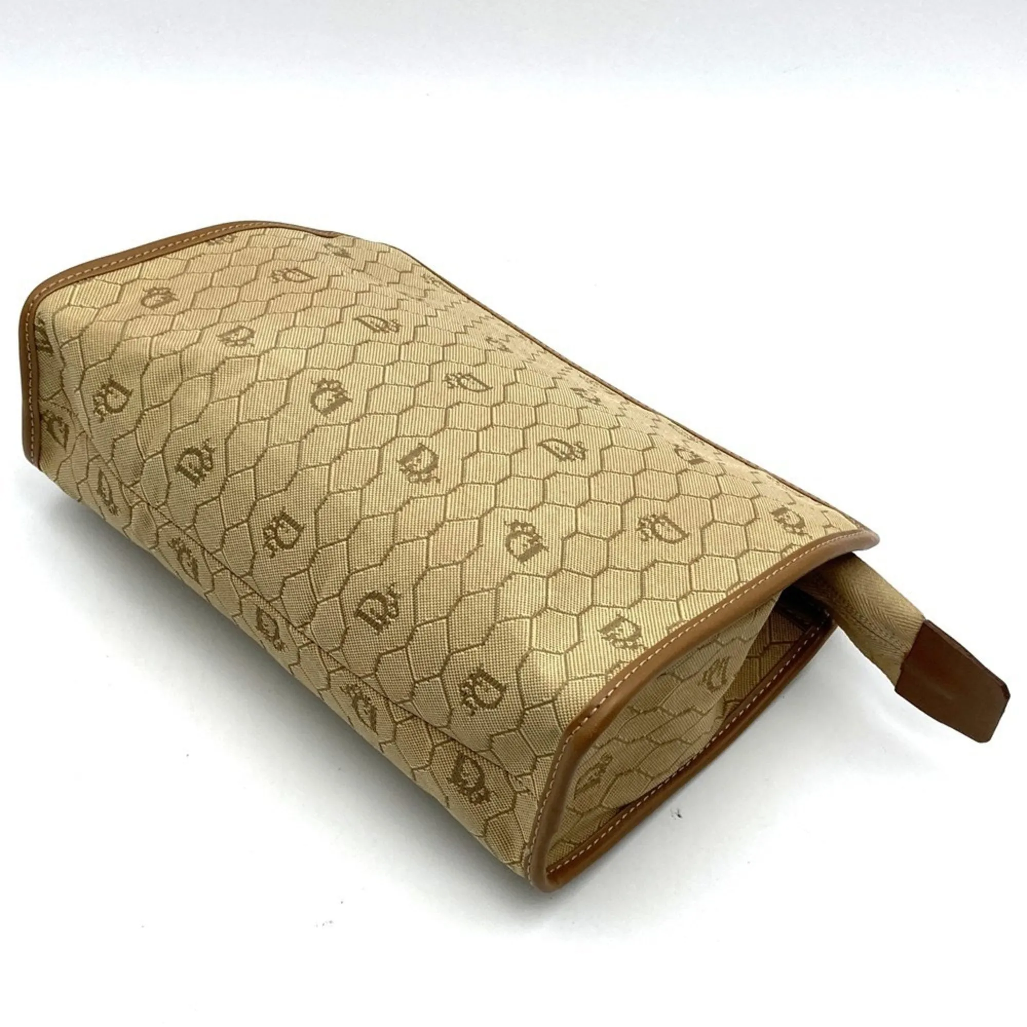 Christian Dior Canvas Clutch Bag (Pre-Owned)