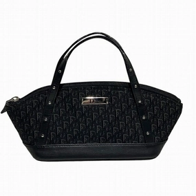 Christian Dior Canvas Leather Handbag (Pre-Owned)