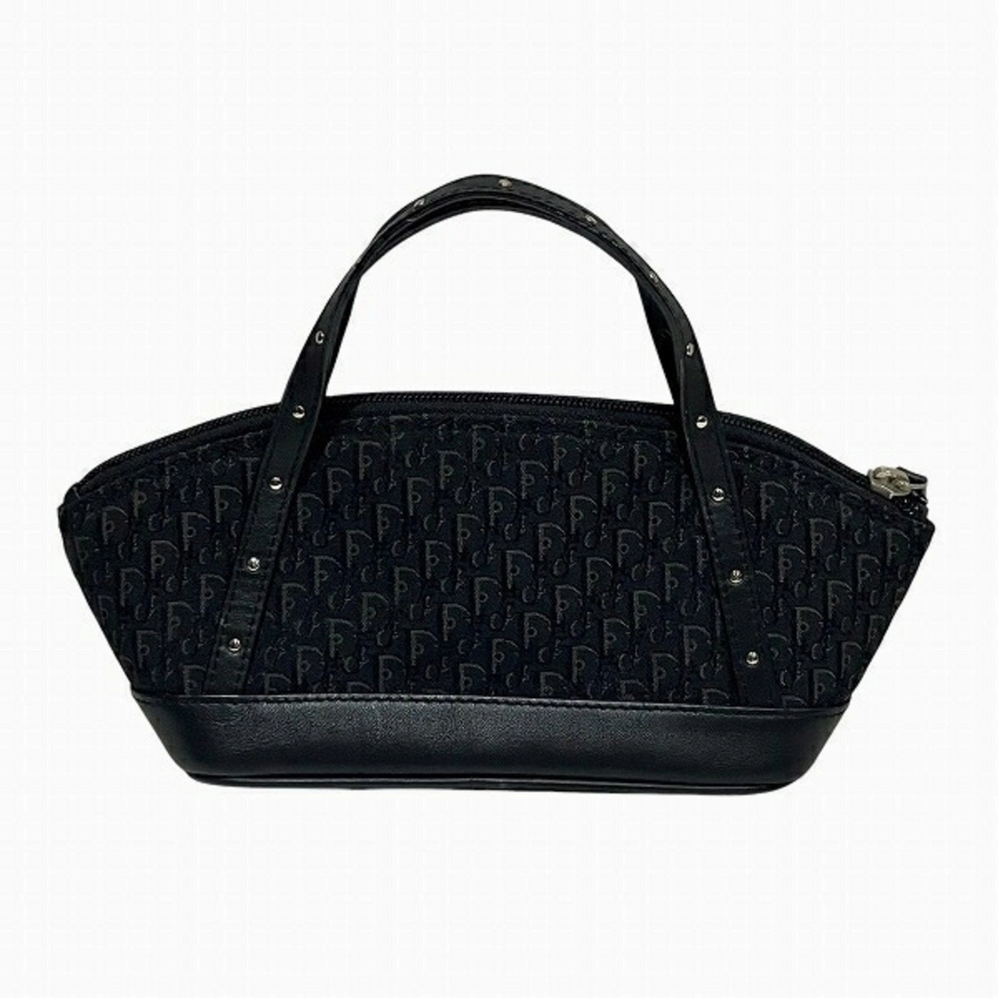 Christian Dior Canvas Leather Handbag (Pre-Owned)