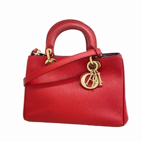 Christian Dior Leather Handbag (Pre-Owned)