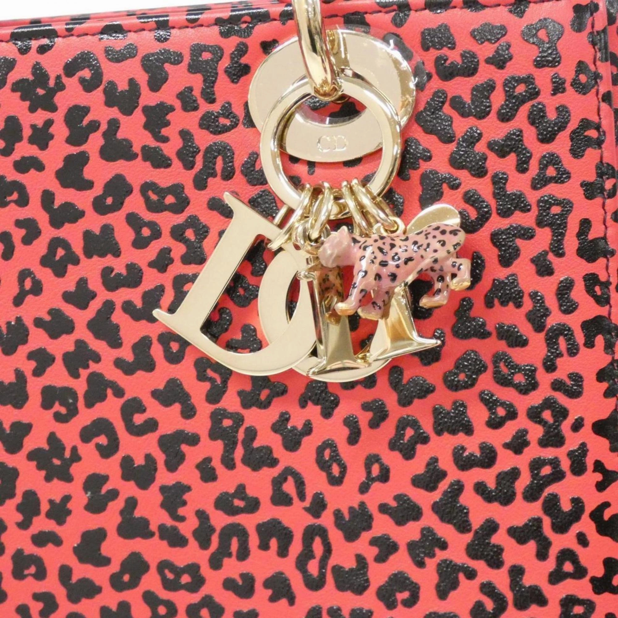 Christian Dior pink Leather Handbag (Pre-Owned)