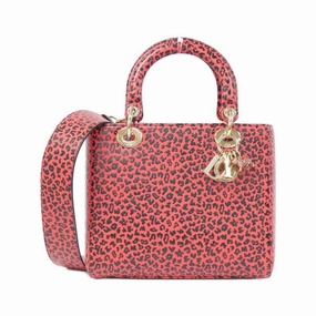 Christian Dior pink Leather Handbag (Pre-Owned)