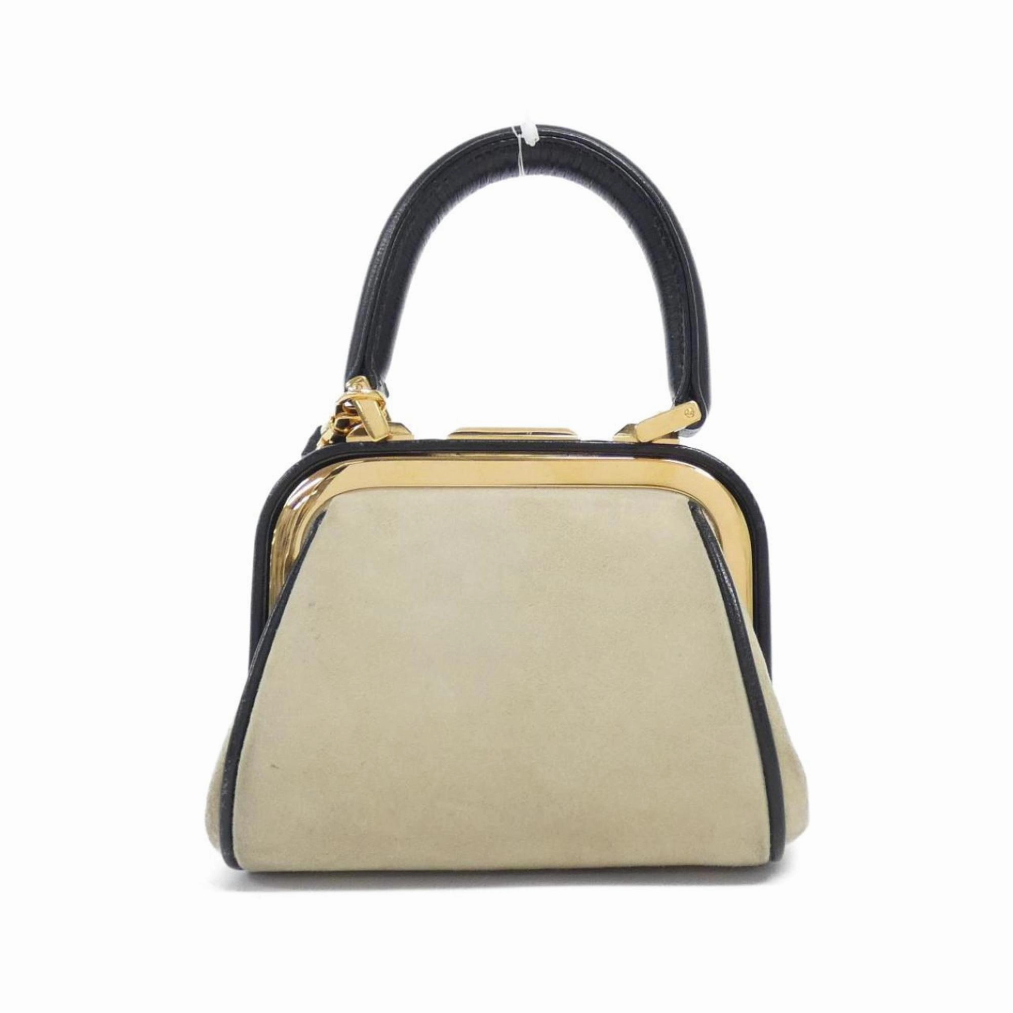 Christian Dior  Suede Handbag (Pre-Owned)