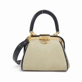Christian Dior  Suede Handbag (Pre-Owned)