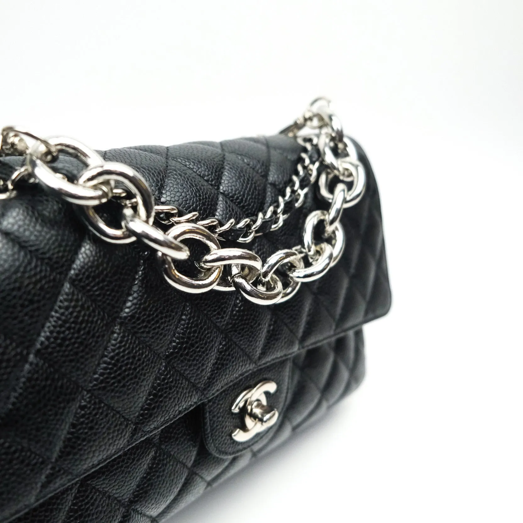 Circle Link Loop Chain (Silver)