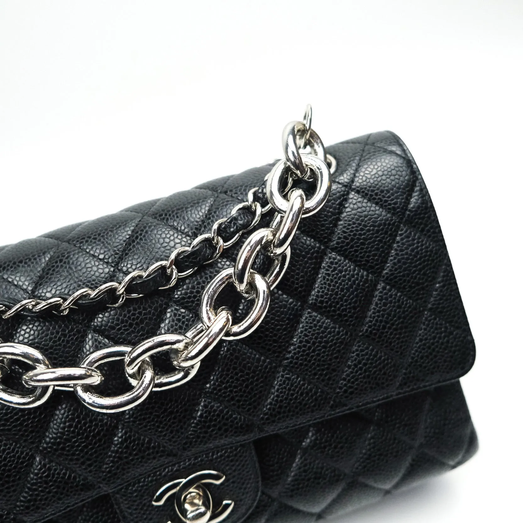 Circle Link Loop Chain (Silver)