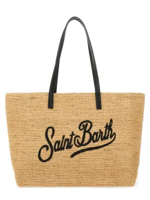 City" Raffia Bag