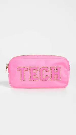 Classic Small Pouch In Bubblegum Tech