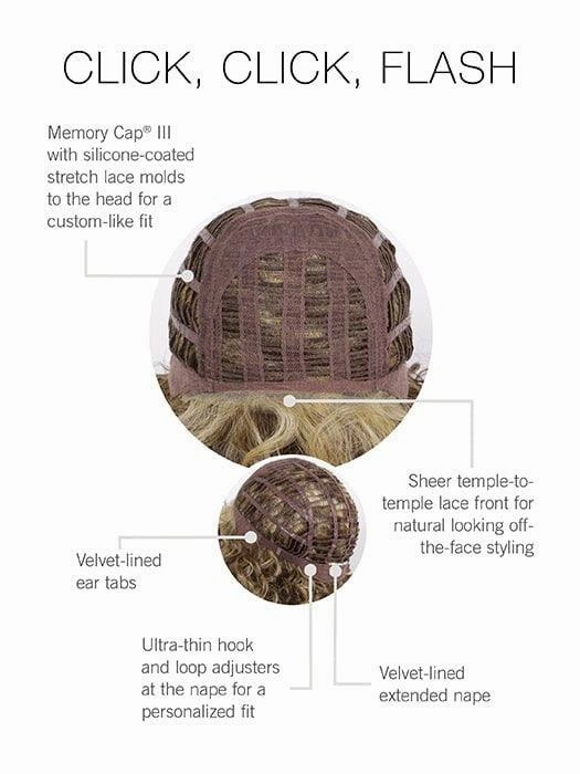 Click, Click, Flash Wig by Raquel Welch | Synthetic Lace Front (Basic Cap)