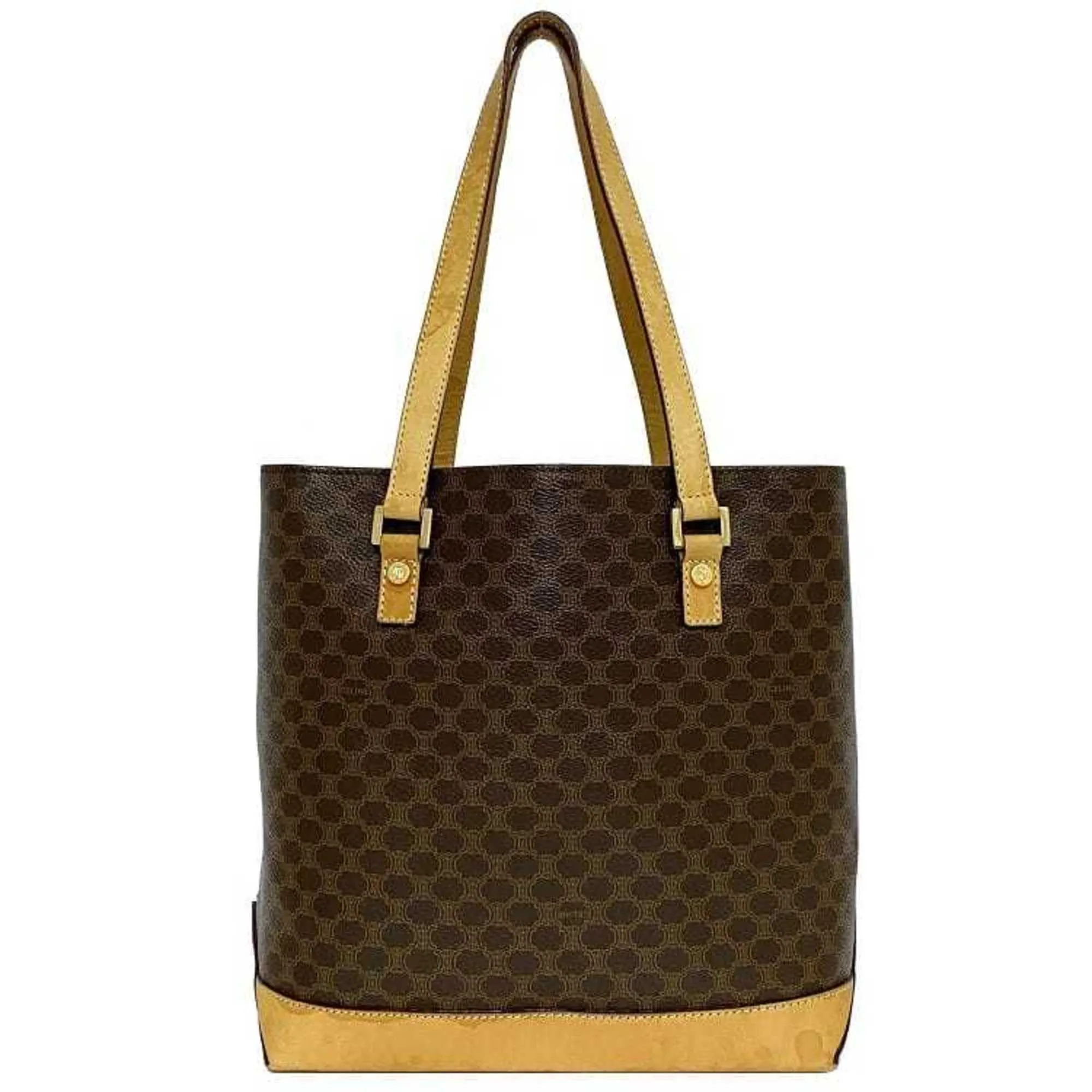 Cline Macadam Canvas Tote Bag (Pre-Owned)