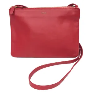 Cline Trio Leather Clutch Bag (Pre-Owned)