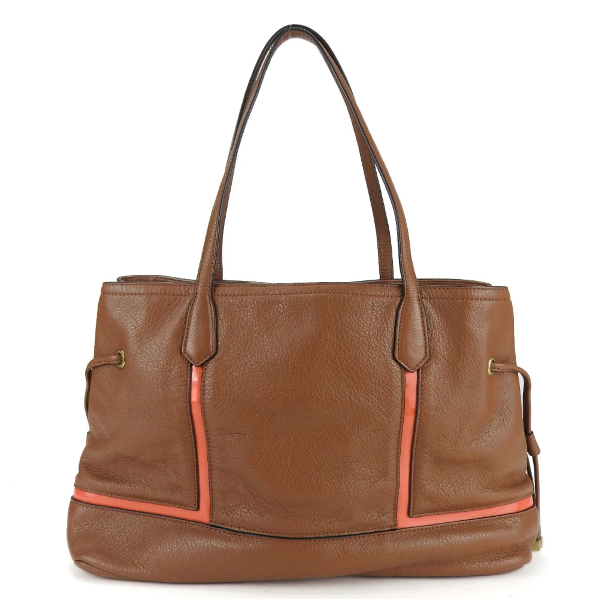Coach   Color Leather Tote Bag (Pre-Owned)