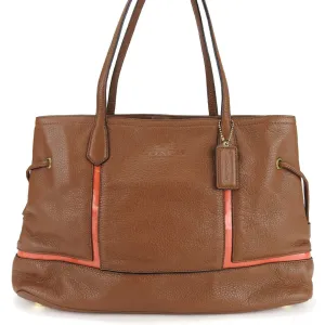 Coach   Color Leather Tote Bag (Pre-Owned)