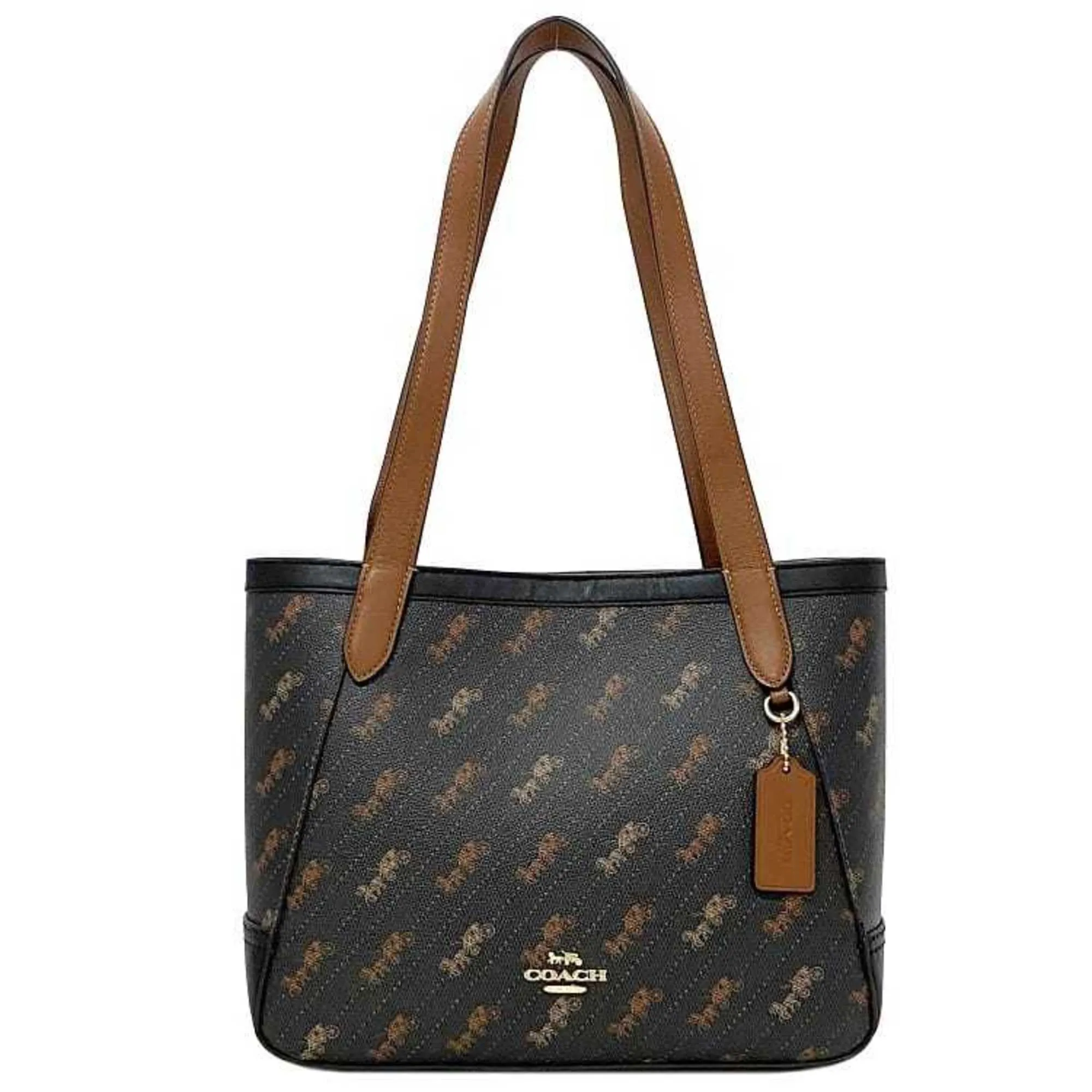 Coach  Color Leather Tote Bag (Pre-Owned)