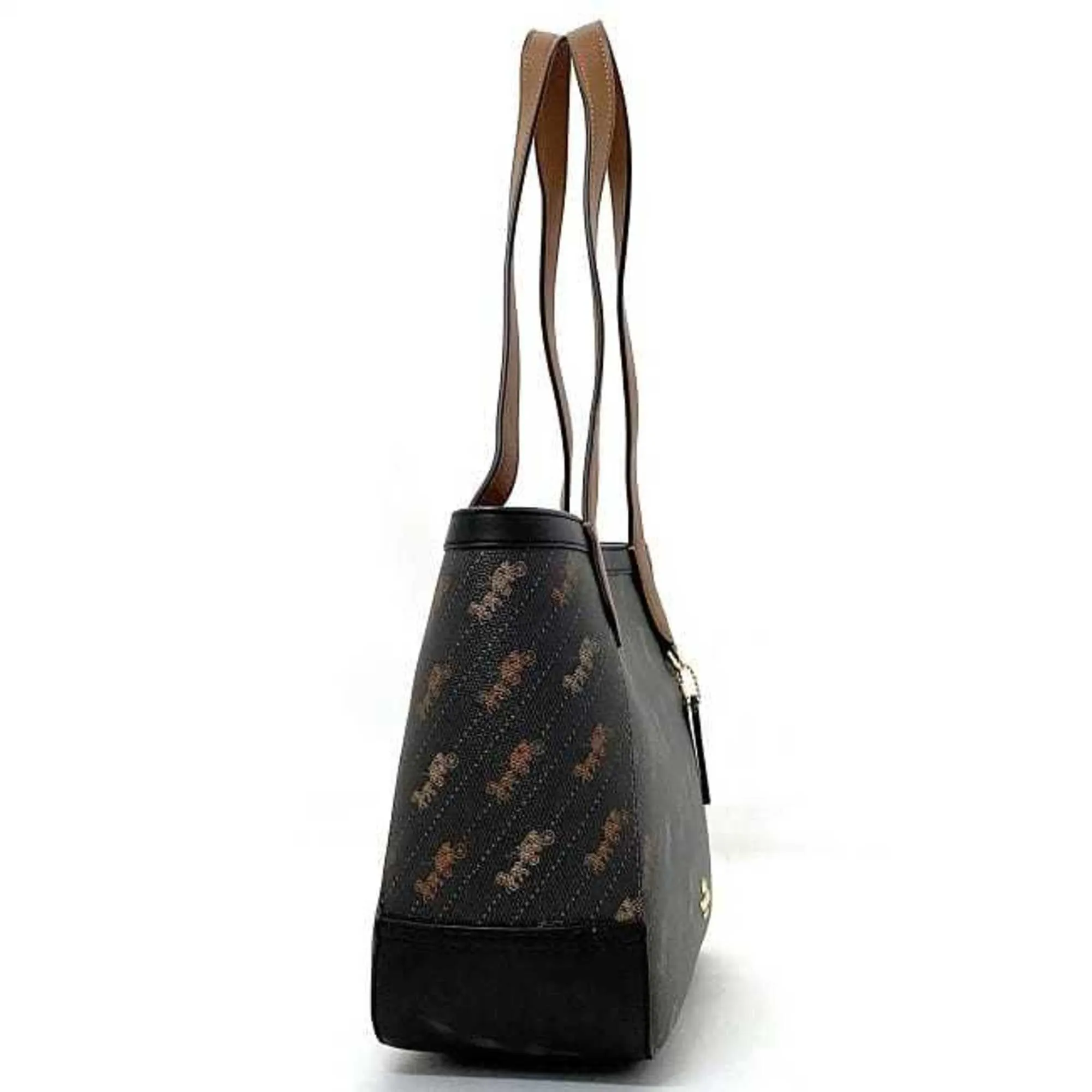 Coach  Color Leather Tote Bag (Pre-Owned)