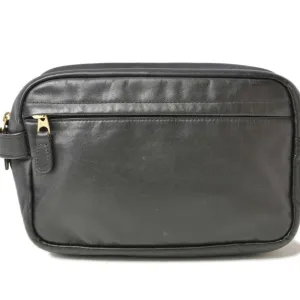 Coach  Leather Clutch Bag Pouch (Pre-Owned)