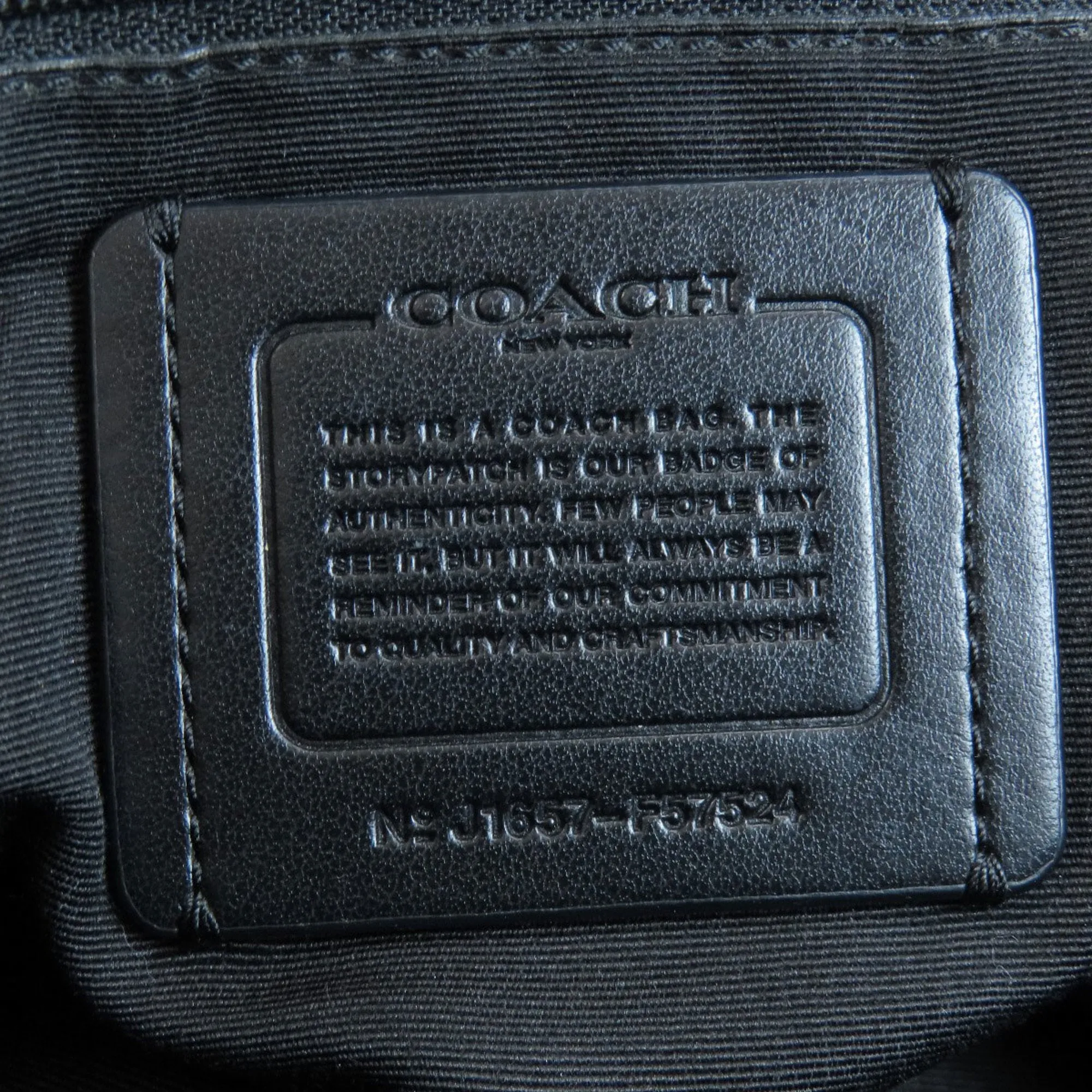 Coach  Leather Tote Bag (Pre-Owned)