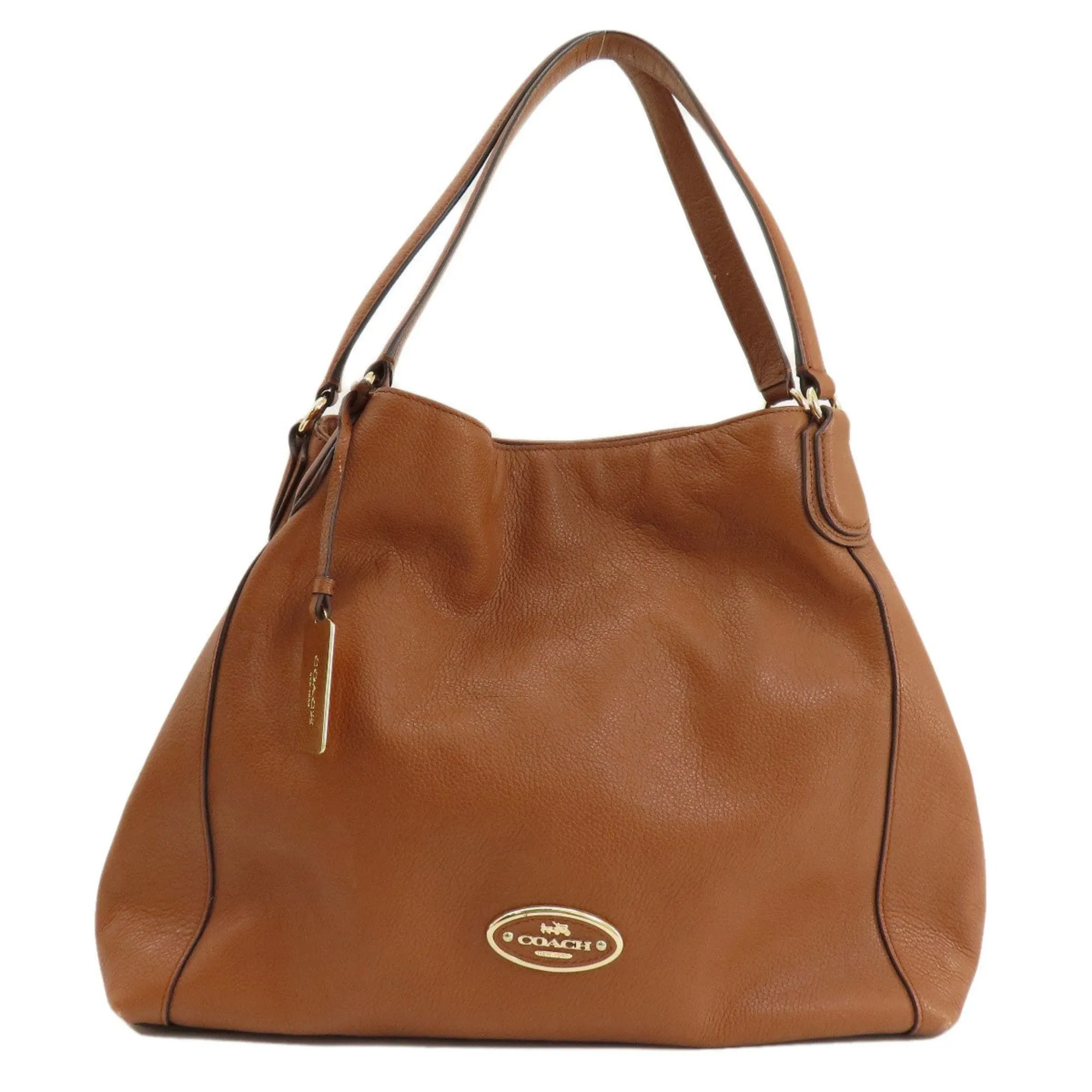 Coach  Leather Tote Bag (Pre-Owned)