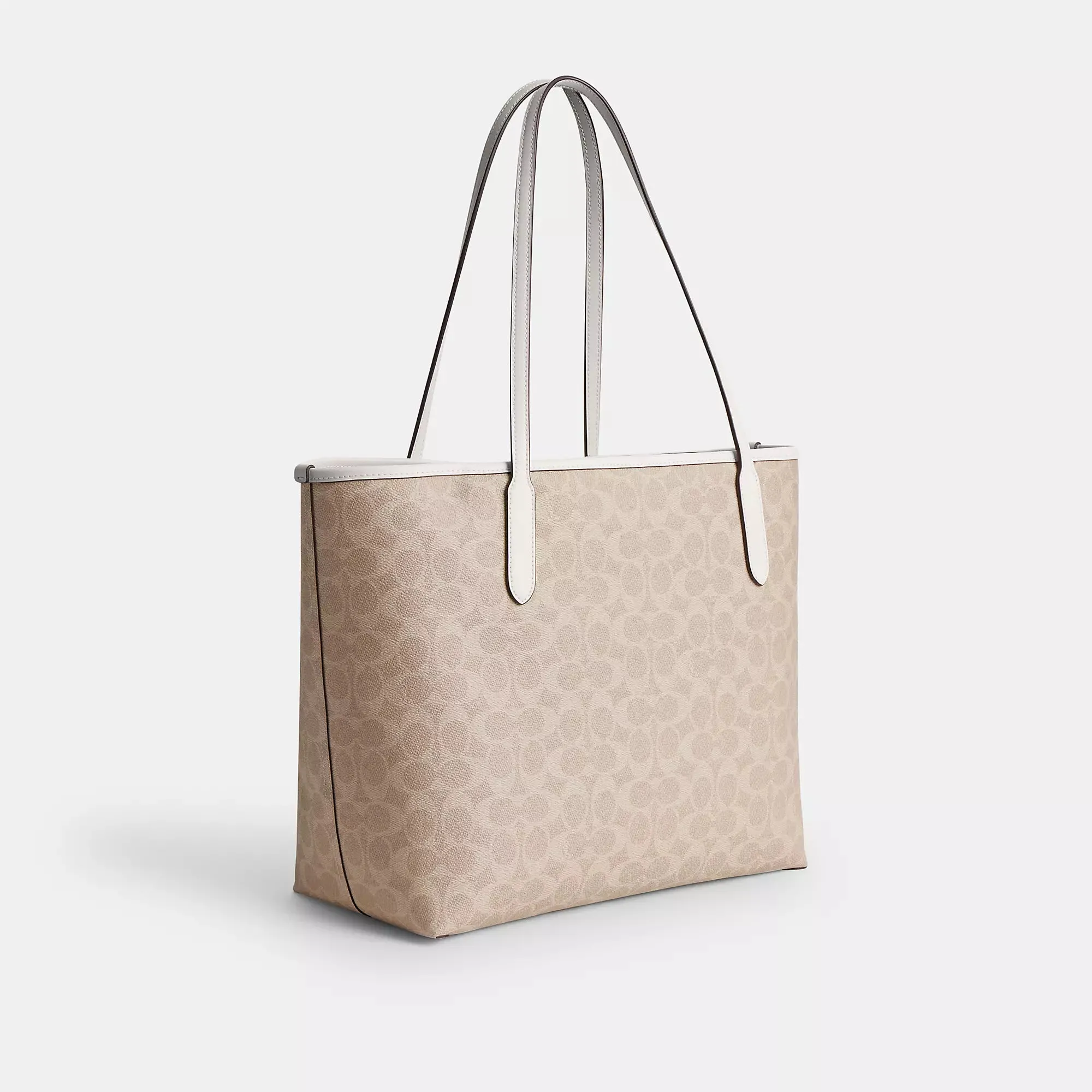 Coach Outlet City Tote Bag In Signature Canvas