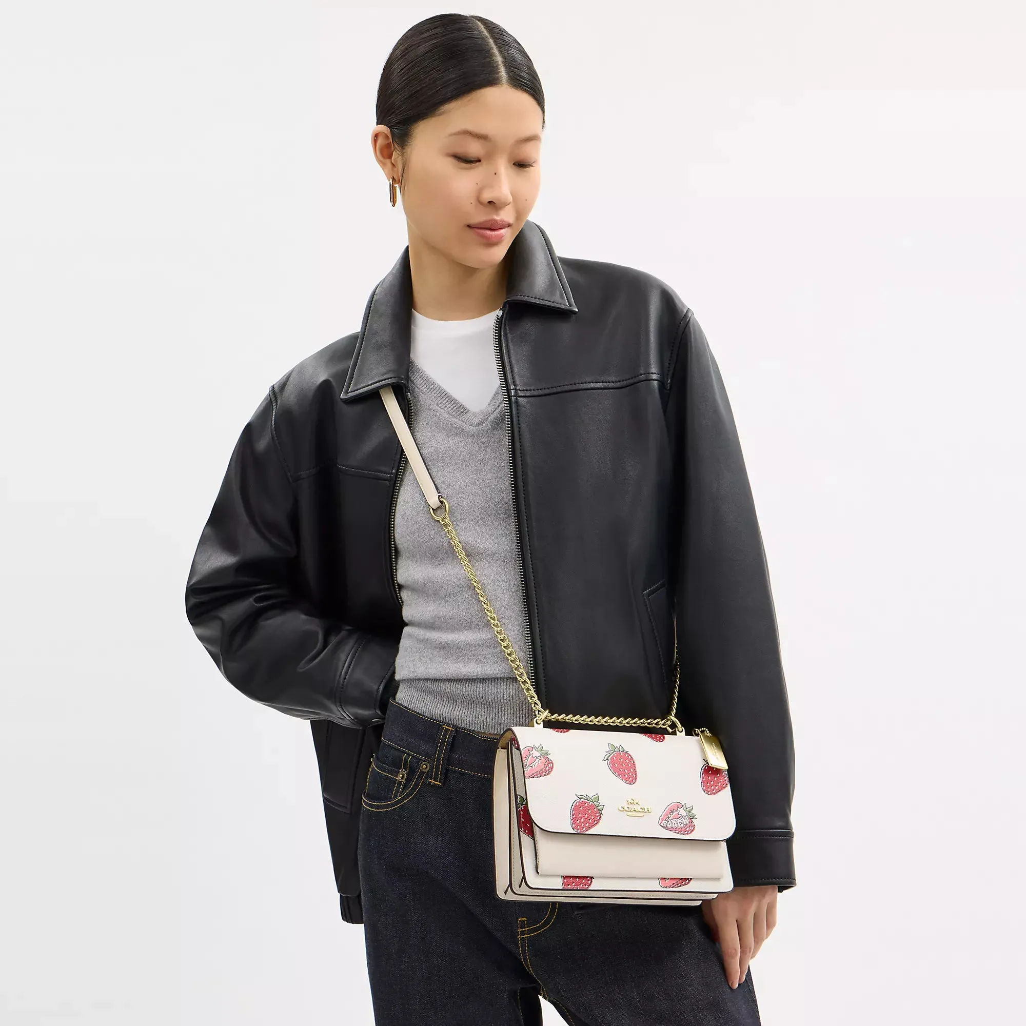 Coach Outlet Klare Crossbody With Strawberry Print