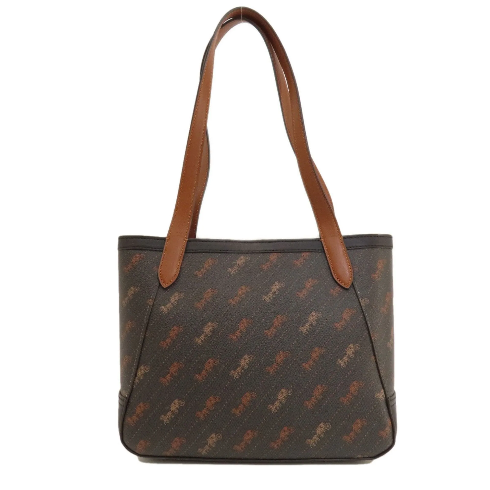 Coach   Pvc Leather Tote Bag (Pre-Owned)