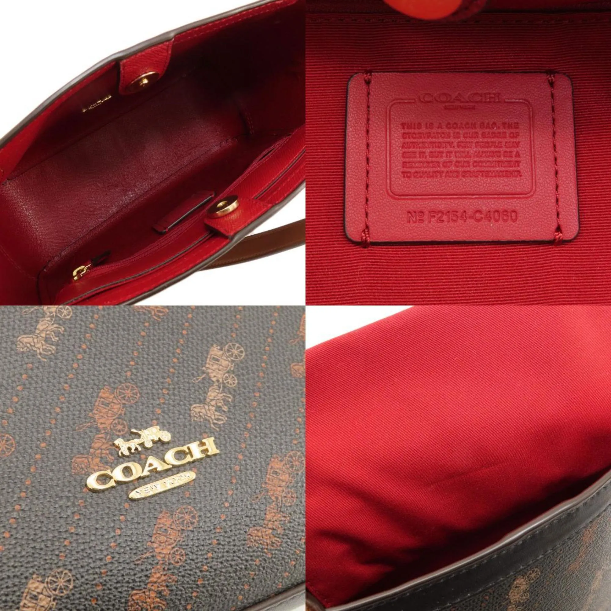 Coach   Pvc Leather Tote Bag (Pre-Owned)