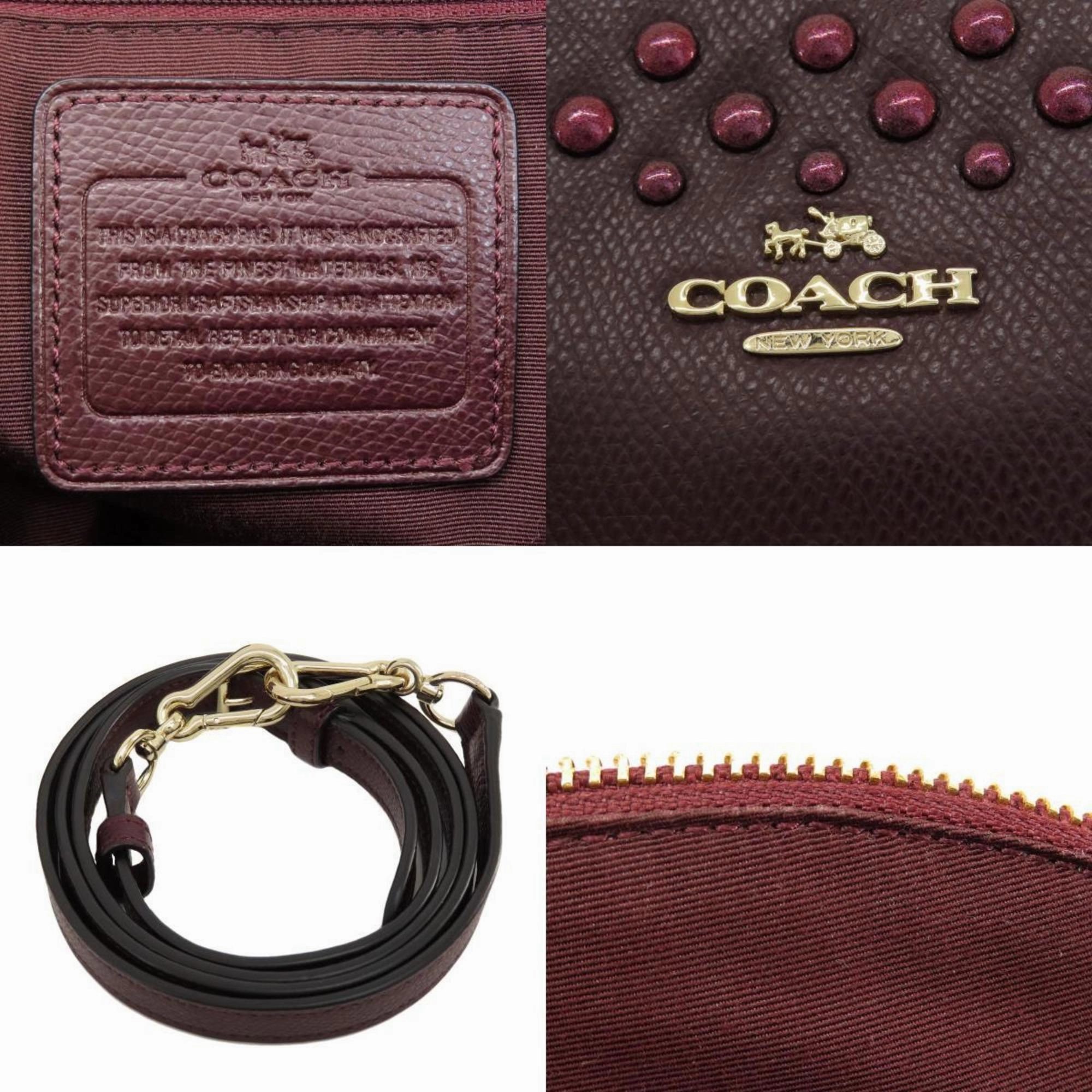 Coach  Leather Handbag (Pre-Owned)