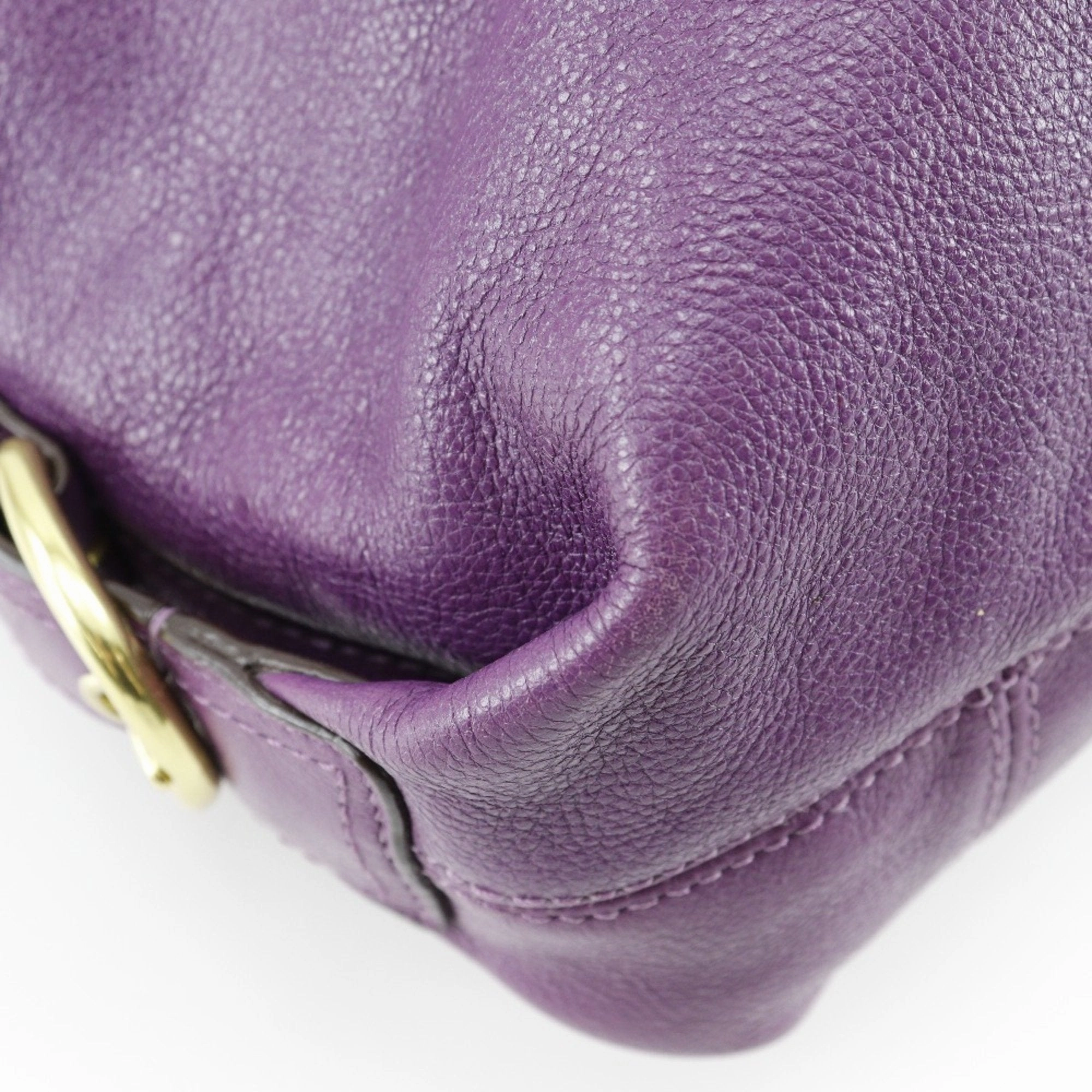 Coach Leather Handbag (Pre-Owned)
