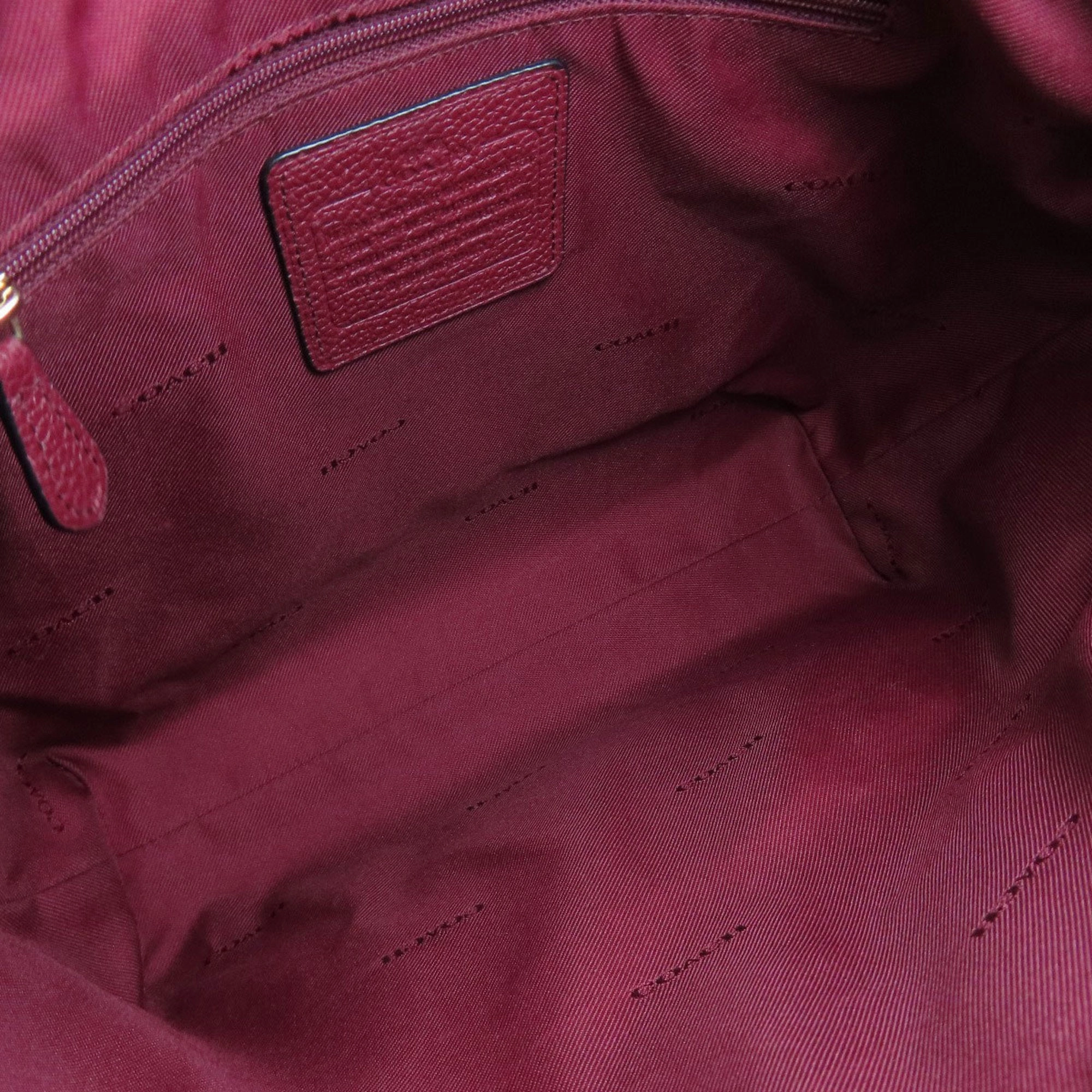 Coach  Leather Handbag (Pre-Owned)