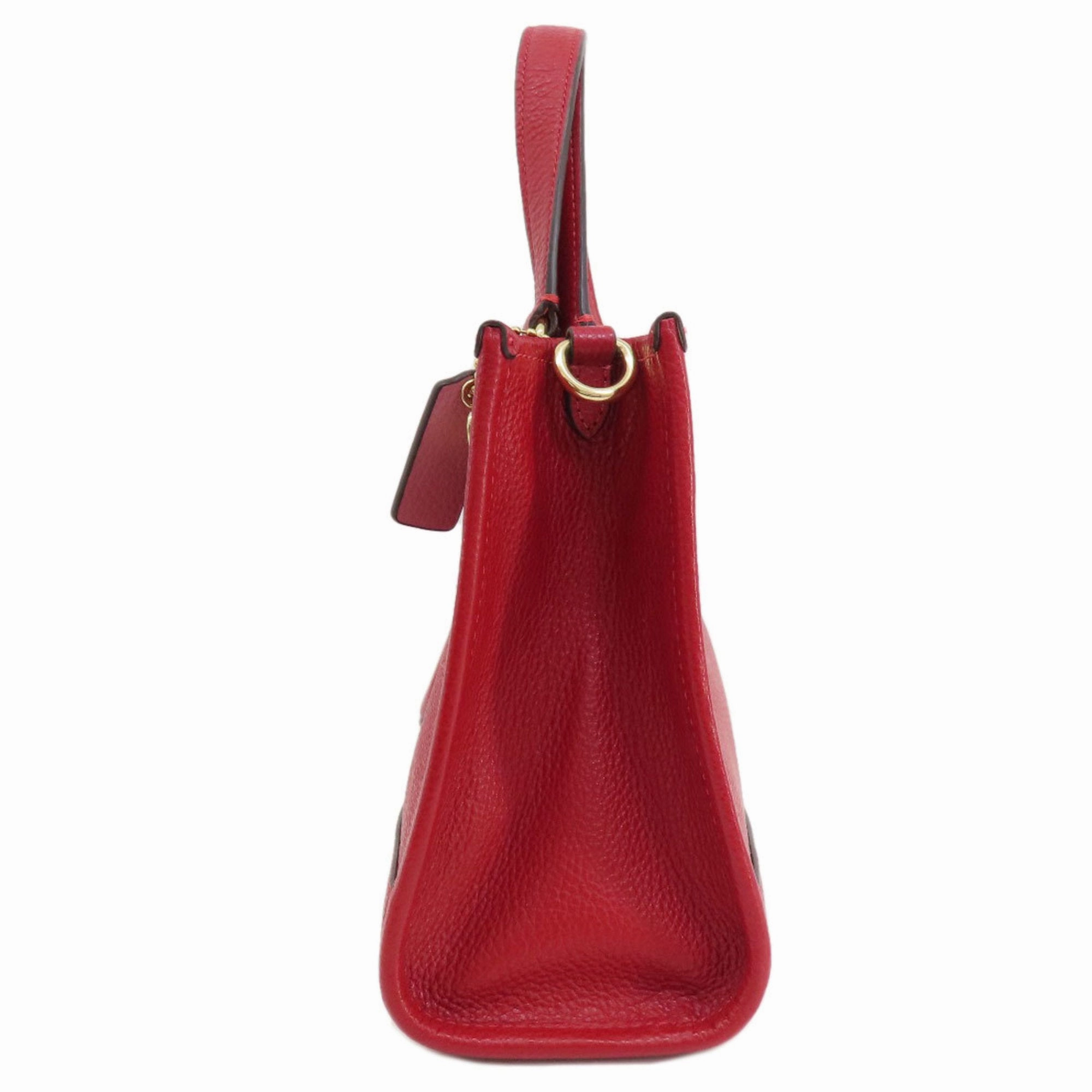 Coach  Leather Handbag (Pre-Owned)