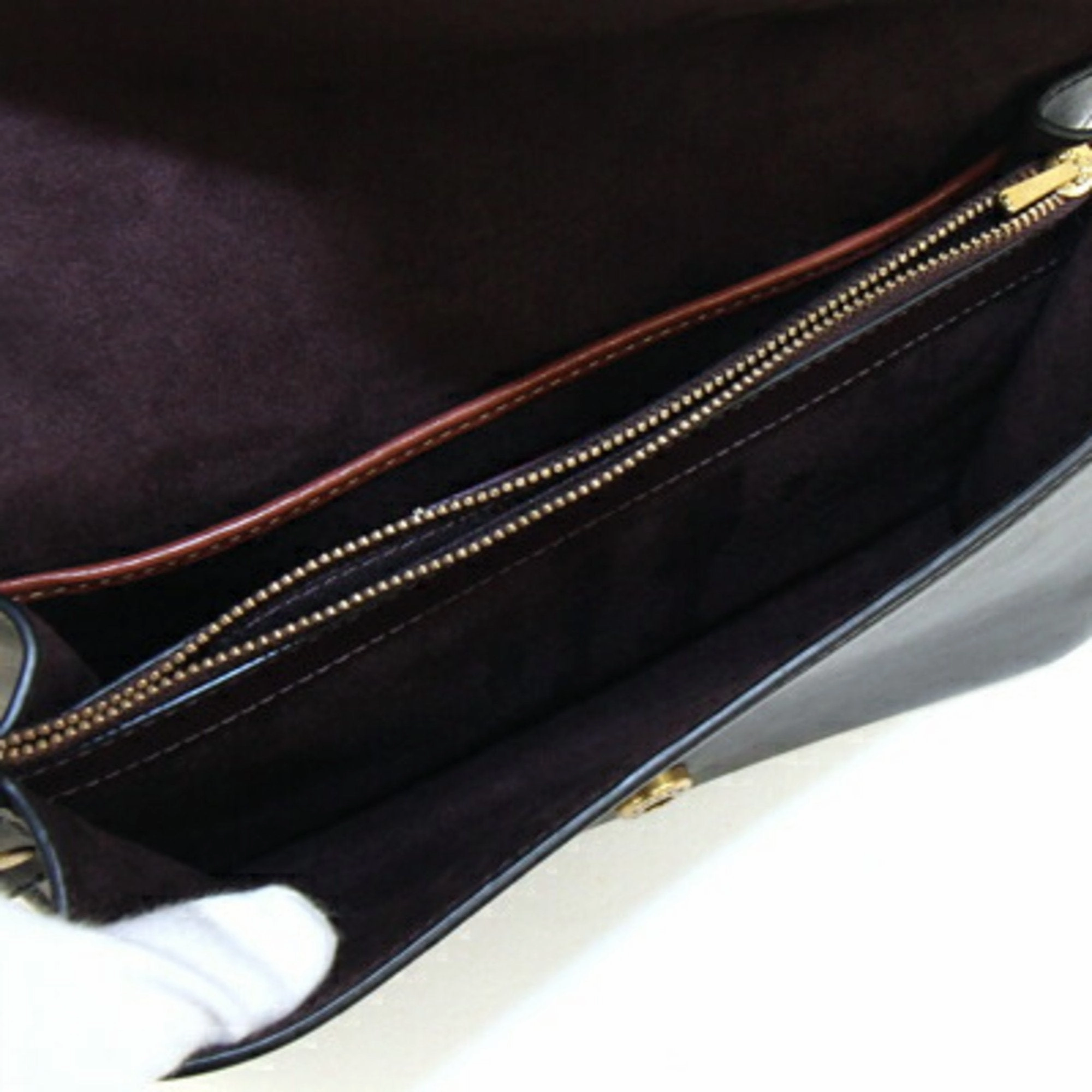 Coach  Leather Handbag (Pre-Owned)