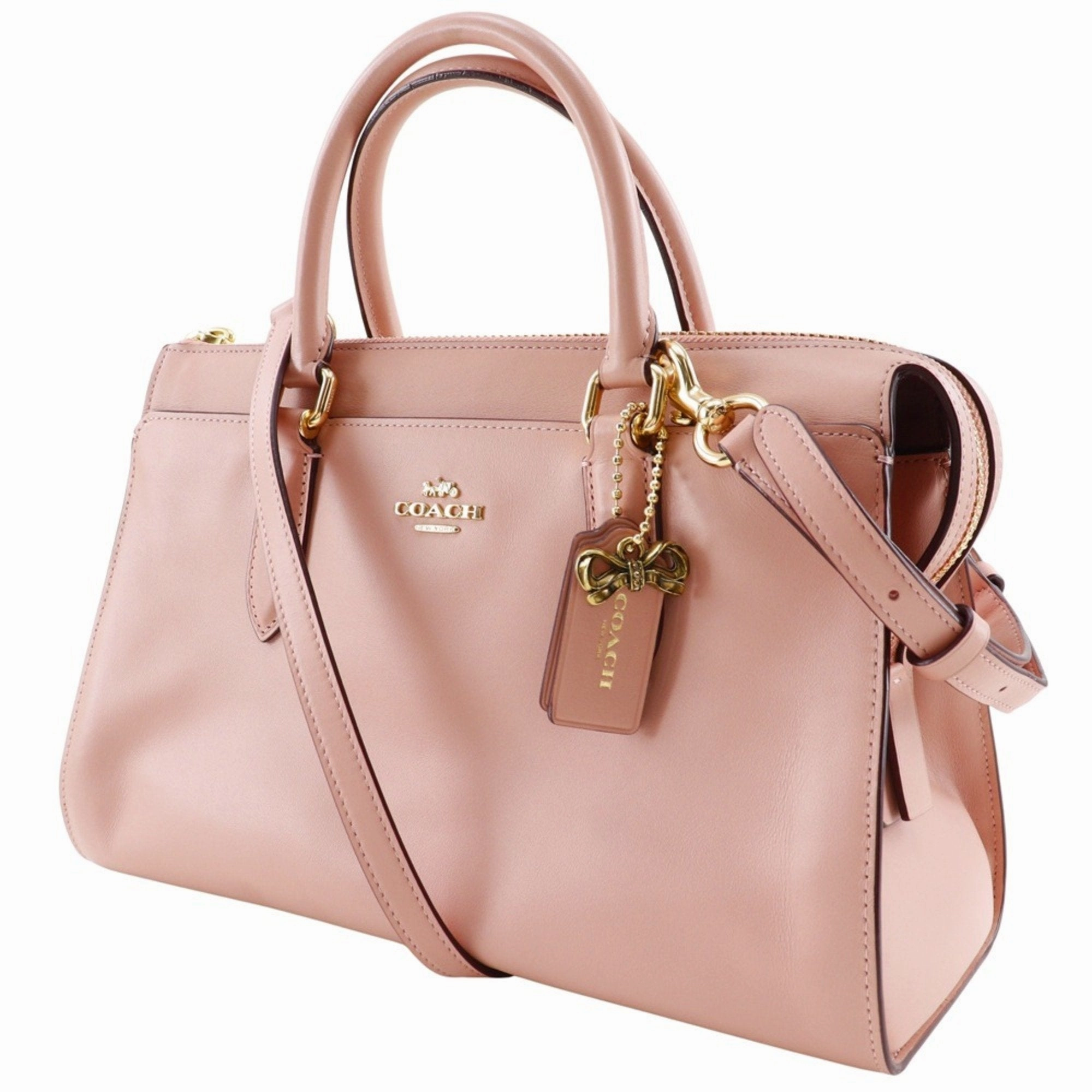 Coach Leather Handbag (Pre-Owned)