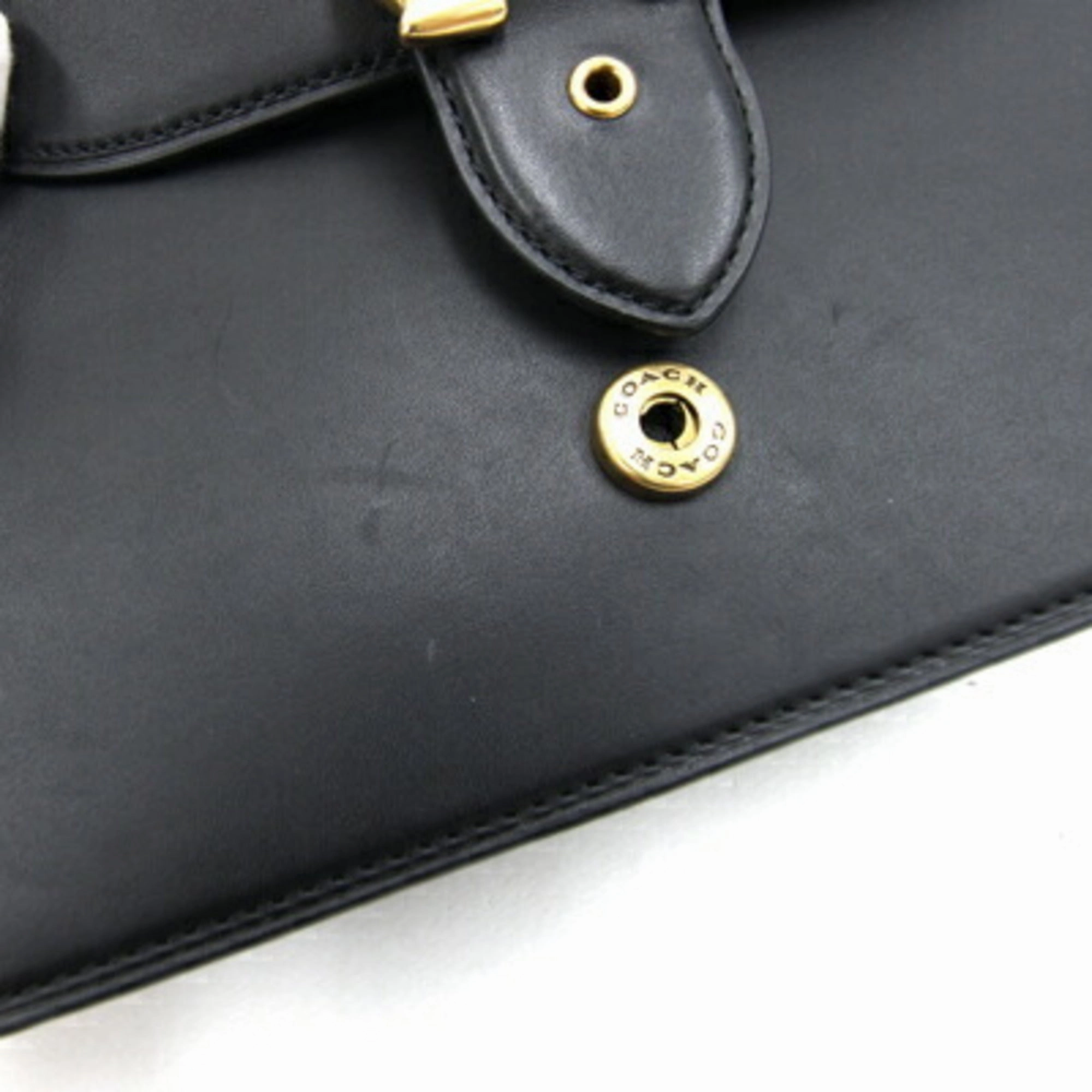 Coach  Leather Handbag (Pre-Owned)
