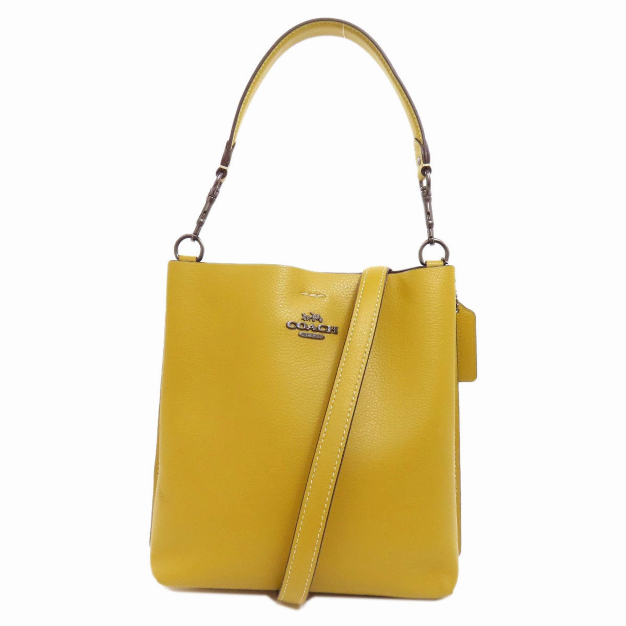Coach  Leather Handbag (Pre-Owned)