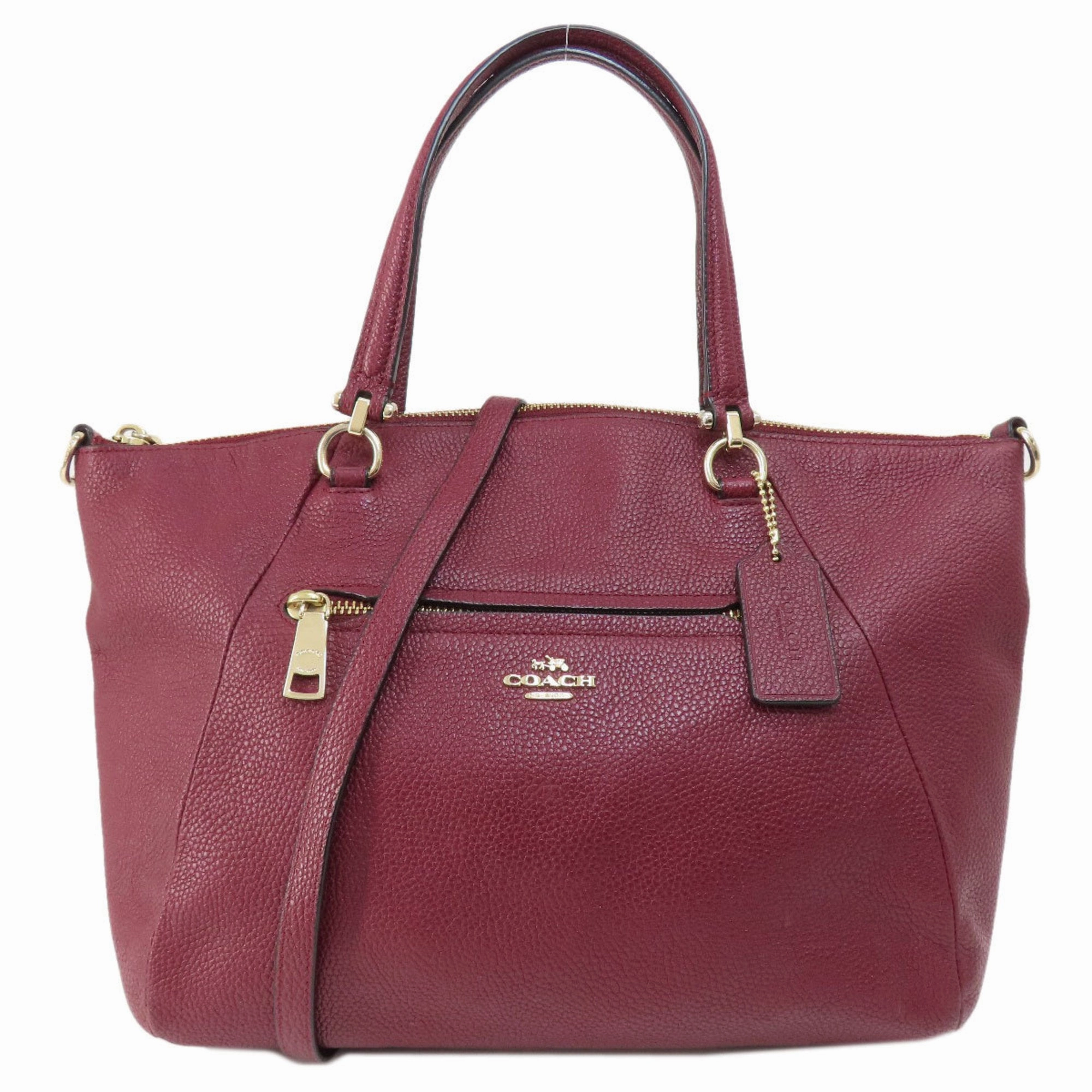 Coach  Leather Handbag (Pre-Owned)