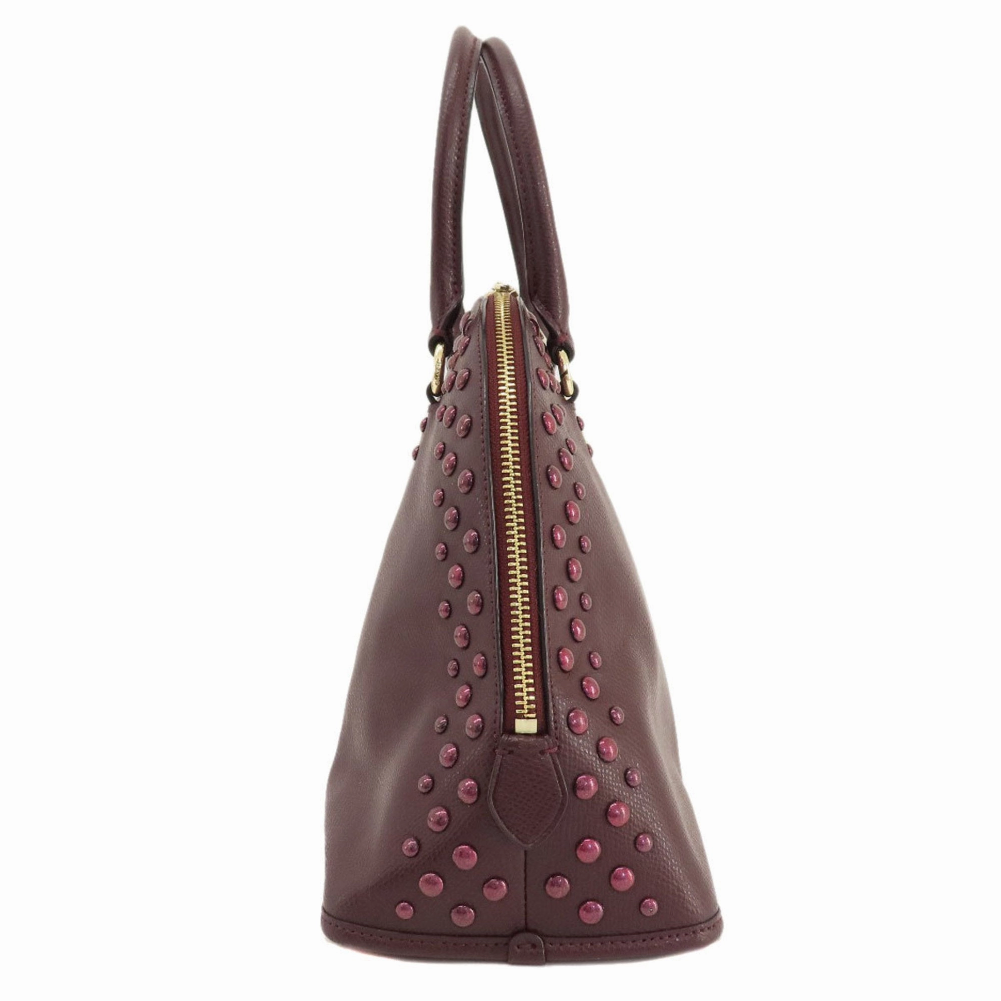 Coach  Leather Handbag (Pre-Owned)
