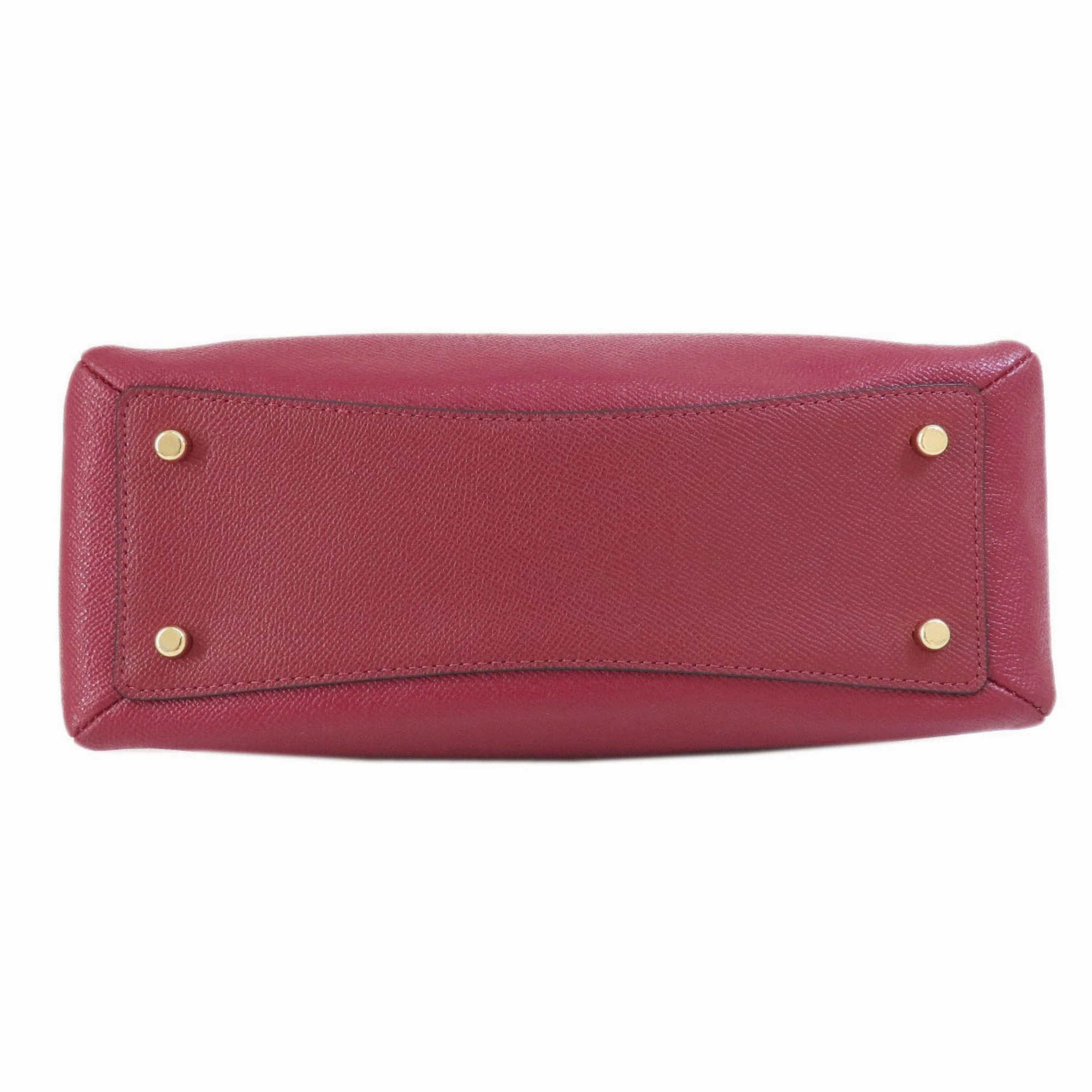 Coach  Leather Handbag (Pre-Owned)
