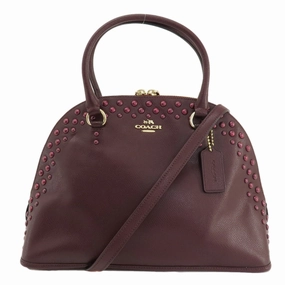 Coach  Leather Handbag (Pre-Owned)
