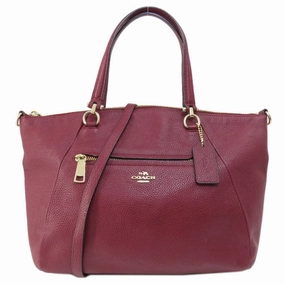 Coach  Leather Handbag (Pre-Owned)