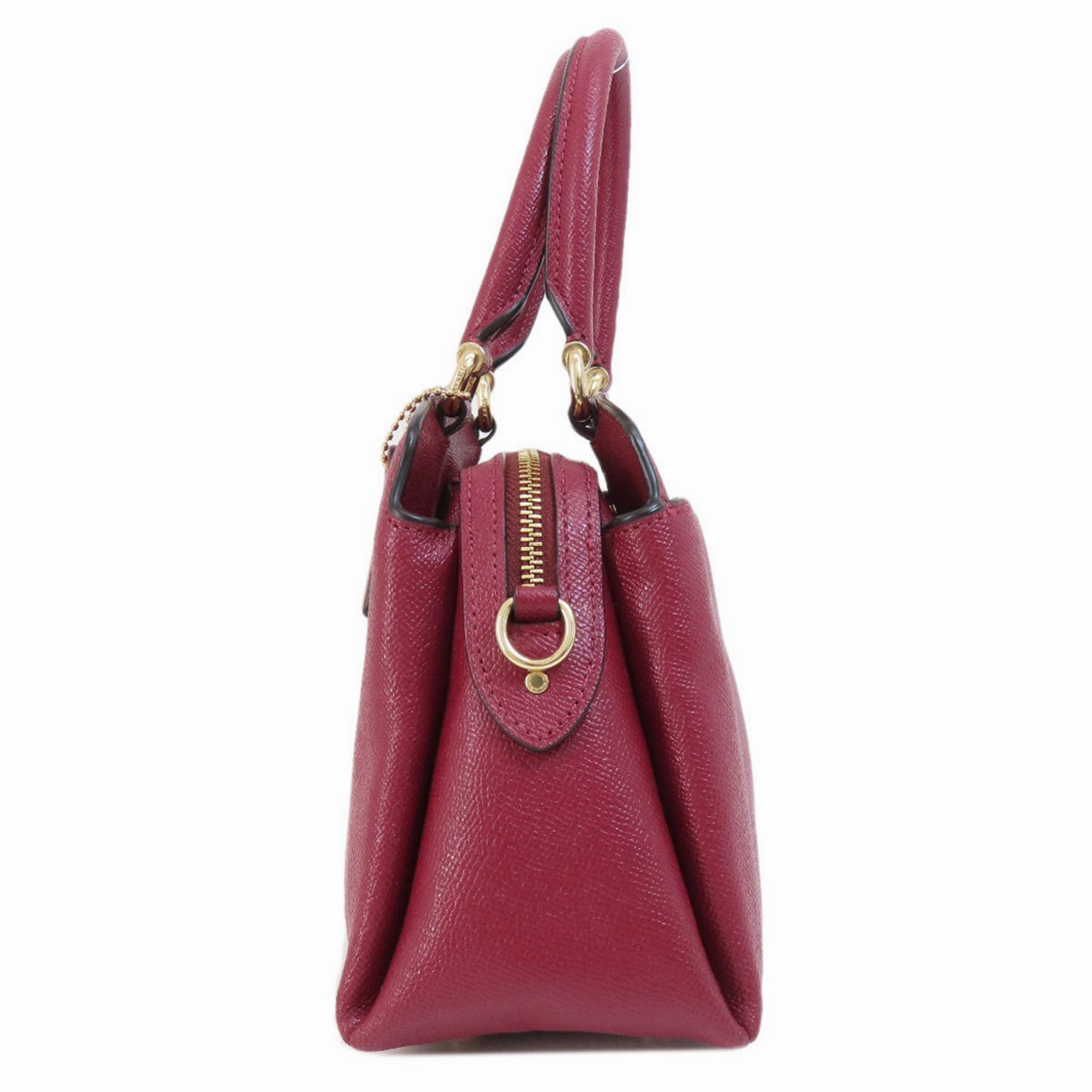 Coach  Leather Handbag (Pre-Owned)