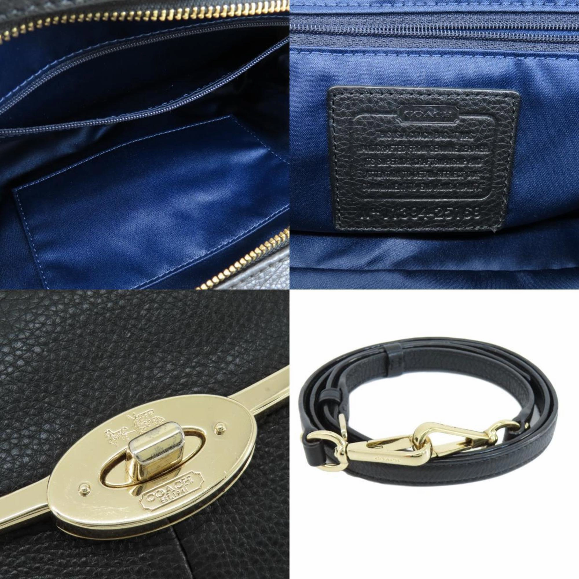 Coach  Leather Handbag (Pre-Owned)