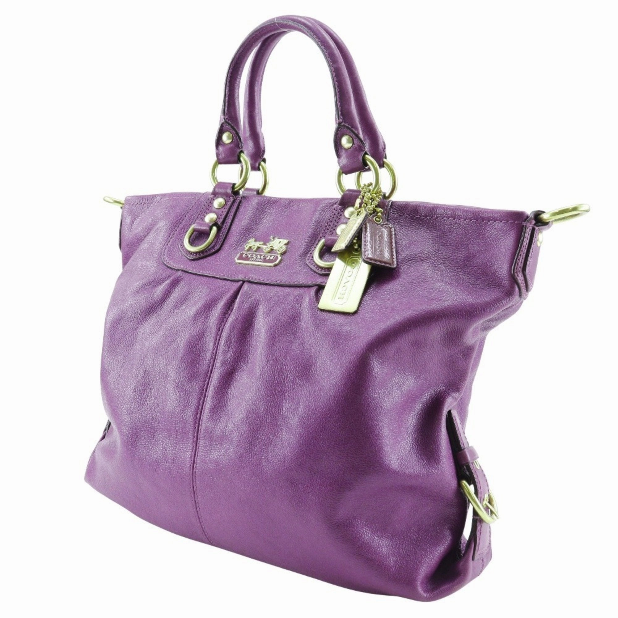 Coach Leather Handbag (Pre-Owned)