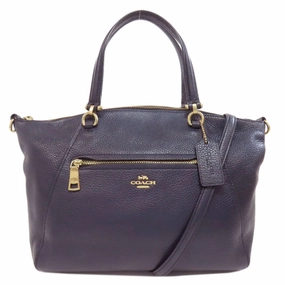 Coach Leather Handbag (Pre-Owned)