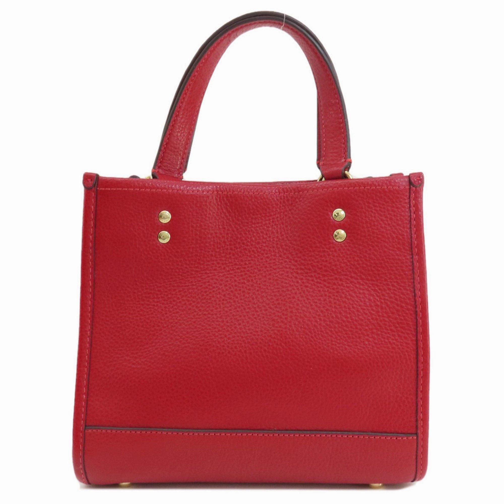 Coach  Leather Handbag (Pre-Owned)